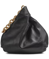 Donna Karan Lawrence Leather Wristlet with Chain Strap